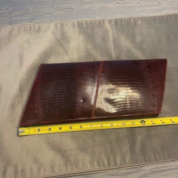 Rhodes genuine lizard clutch - Picture 1 of 11